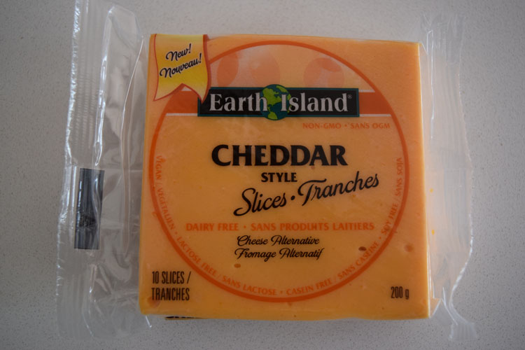 Cheddar en tranche - Earth Island